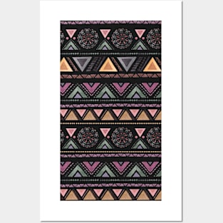 African pattern Posters and Art